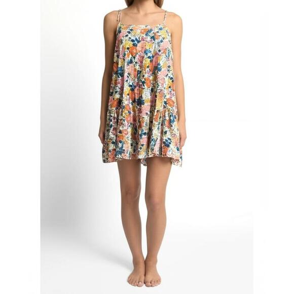 O'NEILL Camisole Top Womens Size M Floral Boho Summer Adjustable Straps - Picture 2 of 8